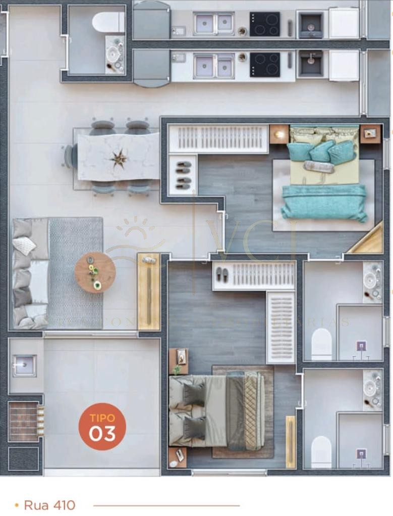 Apartamento 2 suítes para Venda no bairro Morretes em Itapema
